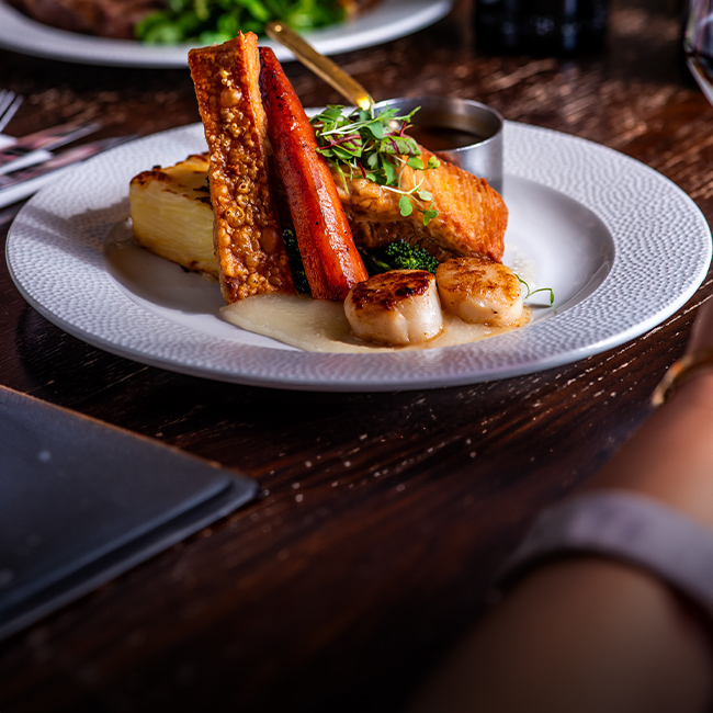 Explore our great offers on Pub food at The Plough